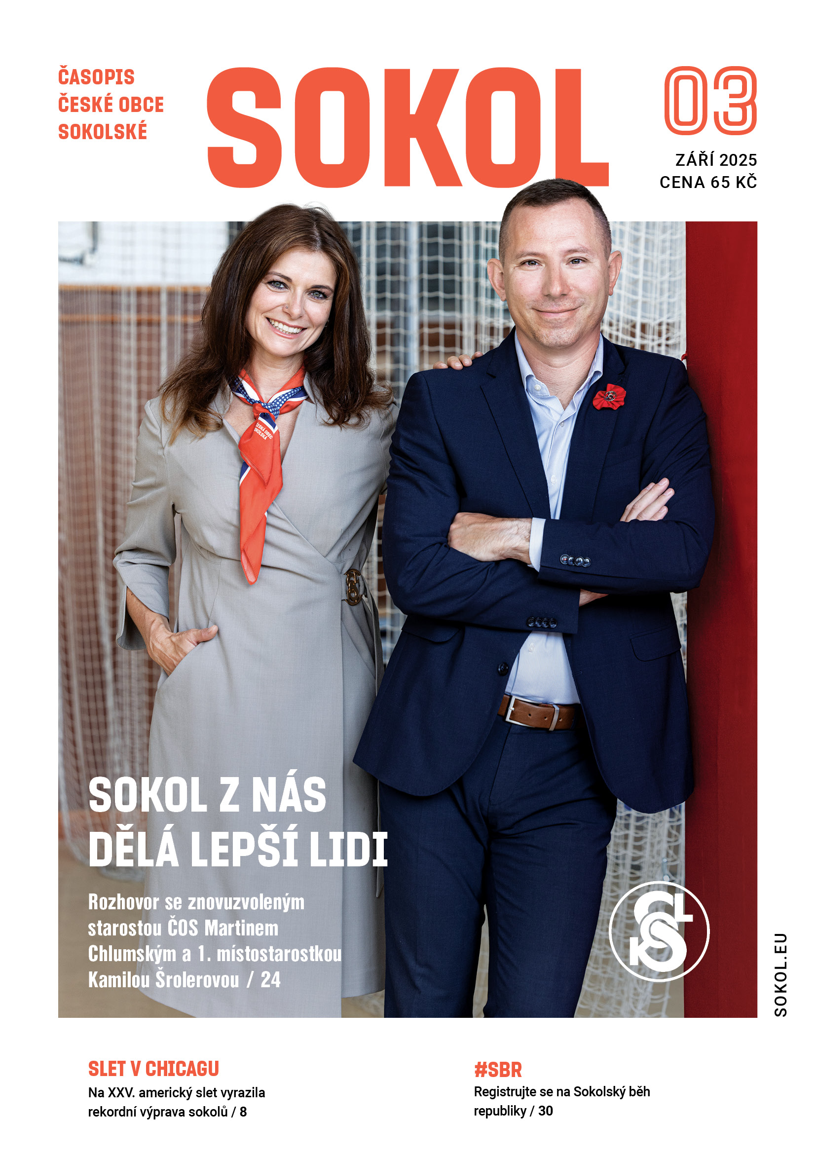 Časopis Sokol září 2025